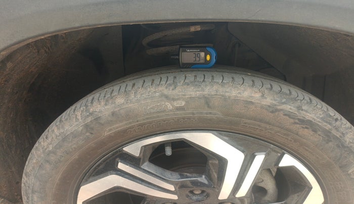 2023 Maruti BREZZA ZXI + SMART HYBRID, Petrol, Manual, 47,778 km, tyre