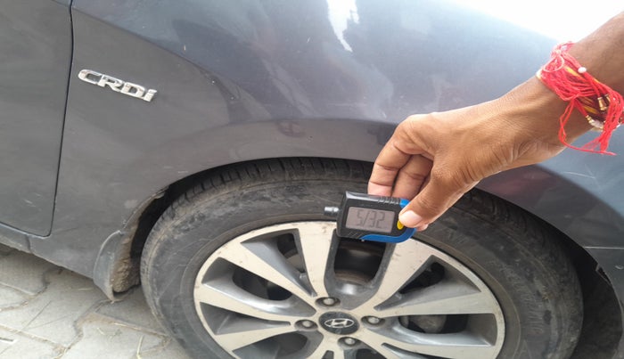 2015 Hyundai Verna FLUIDIC 1.6 CRDI SX 4S, Diesel, Manual, 1,11,136 km, tyre