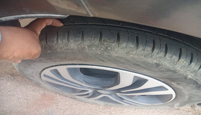 2024 Tata TIGOR XZA Plus iCNG , Petrol, Automatic, 56,706 km, tyre