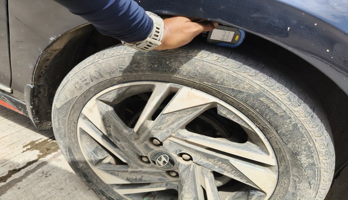 2021 Hyundai NEW I20 ASTA (O) 1.0 TURBO GDI DCT, Petrol, Automatic, 55,840 km, tyre