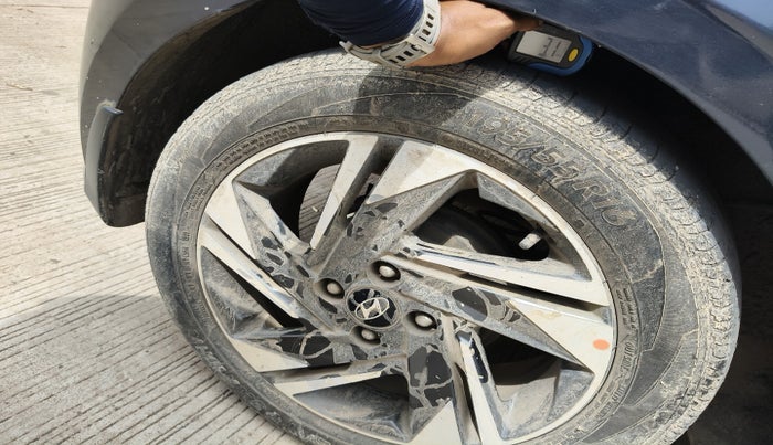 2021 Hyundai NEW I20 ASTA (O) 1.0 TURBO GDI DCT, Petrol, Automatic, 55,840 km, tyre