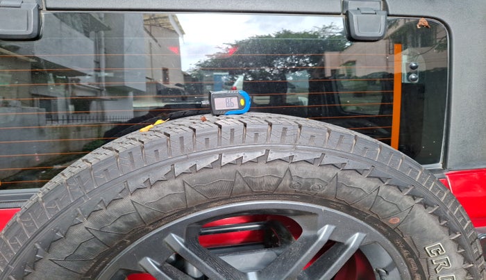 2023 Mahindra Thar LX D HT 2WD MT, Diesel, Manual, 28,353 km, tyre