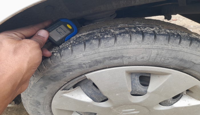 2015 Maruti Alto K10 VXI, Petrol, Manual, 74,673 km, tyre