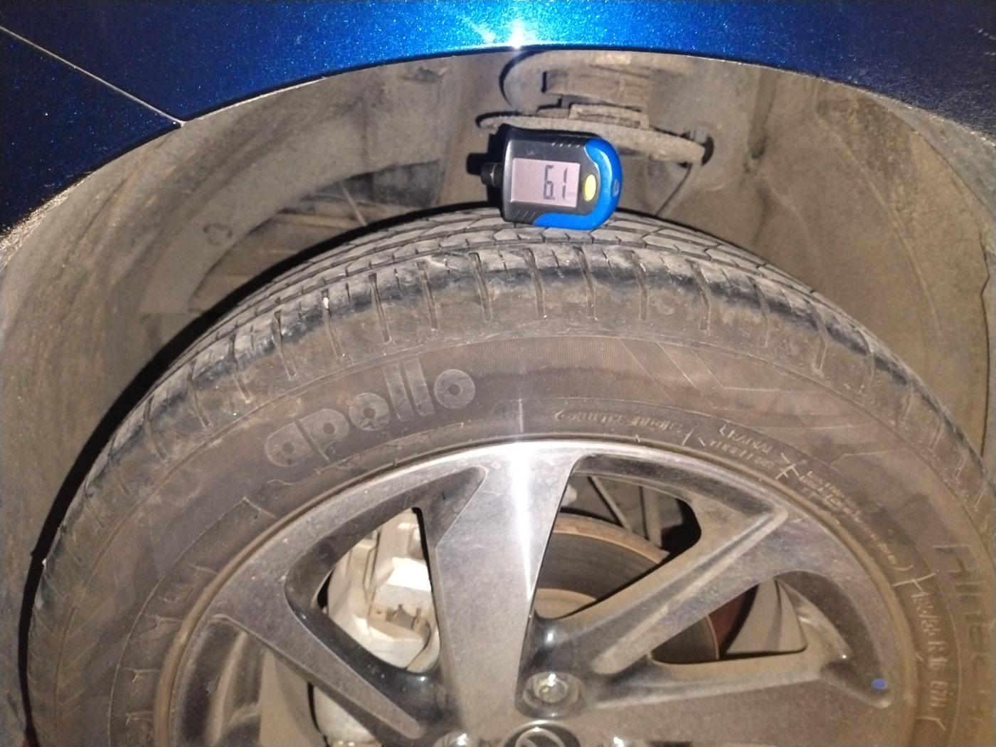 2023 Toyota Glanza G, Petrol, Manual, 9,000 km, tyre
