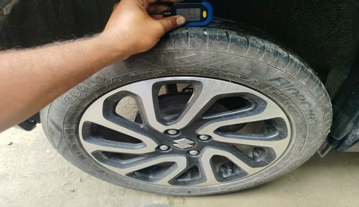 2023 Maruti Baleno ALPHA 1.2 AGS, Petrol, Automatic, 23,272 km, tyre