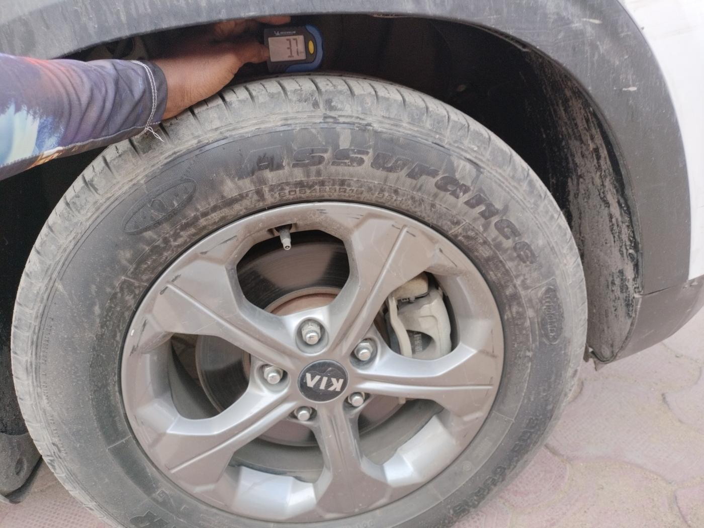 2019 KIA SELTOS HTK PLUS 1.5, Petrol, Manual, 23,554 km, tyre