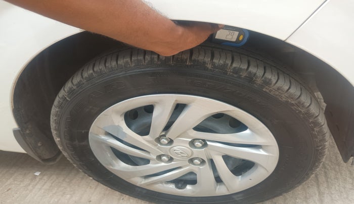 2021 Hyundai AURA S 1.2 CNG, Petrol, Manual, 84,194 km, tyre