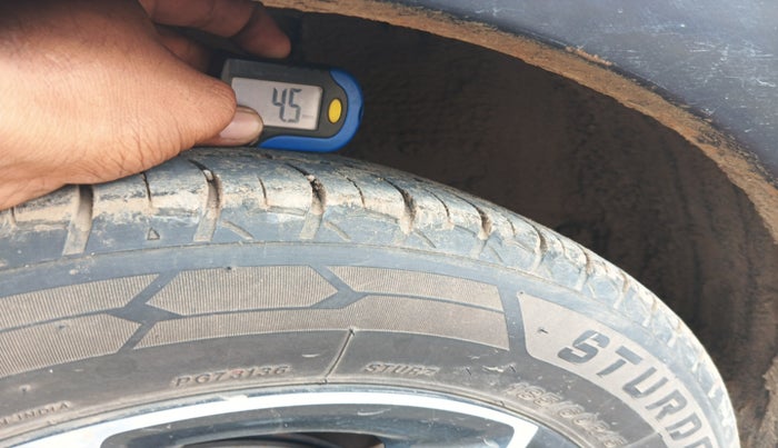 2018 Tata TIGOR XZ PLUS PETROL, Petrol, Manual, 1,55,310 km, tyre