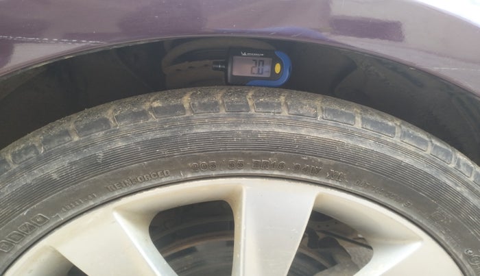 2012 Hyundai Verna FLUIDIC 1.6 CRDI SX, Diesel, Manual, 1,16,634 km, tyre