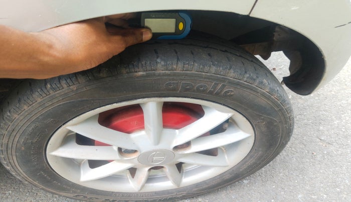 2016 Tata Nano TWIST XTA, Petrol, Automatic, 55,375 km, tyre