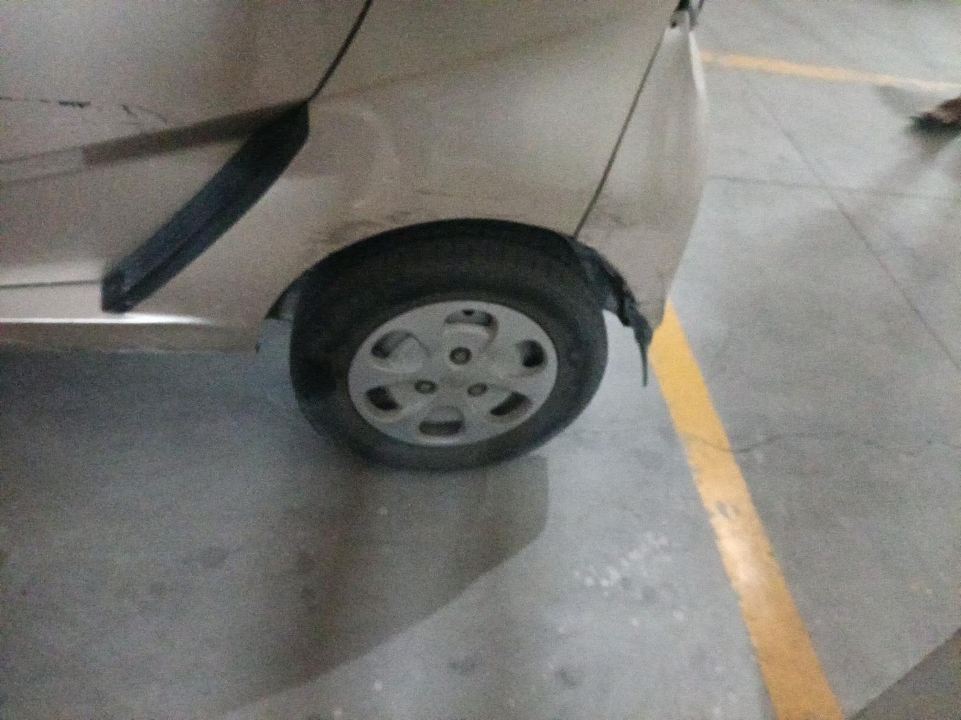 2012 Tata Nano LX, Petrol, Manual, 12,345 km, tyre