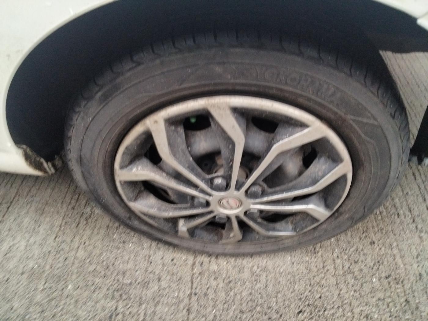 2011 Tata Manza AQUA QUADRAJET, Diesel, Manual, 1,03,249 km, tyre