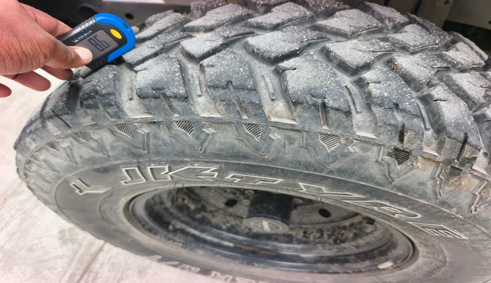 2015 Mahindra Thar CRDE 4X4 AC, Diesel, Manual, 68,293 km, tyre