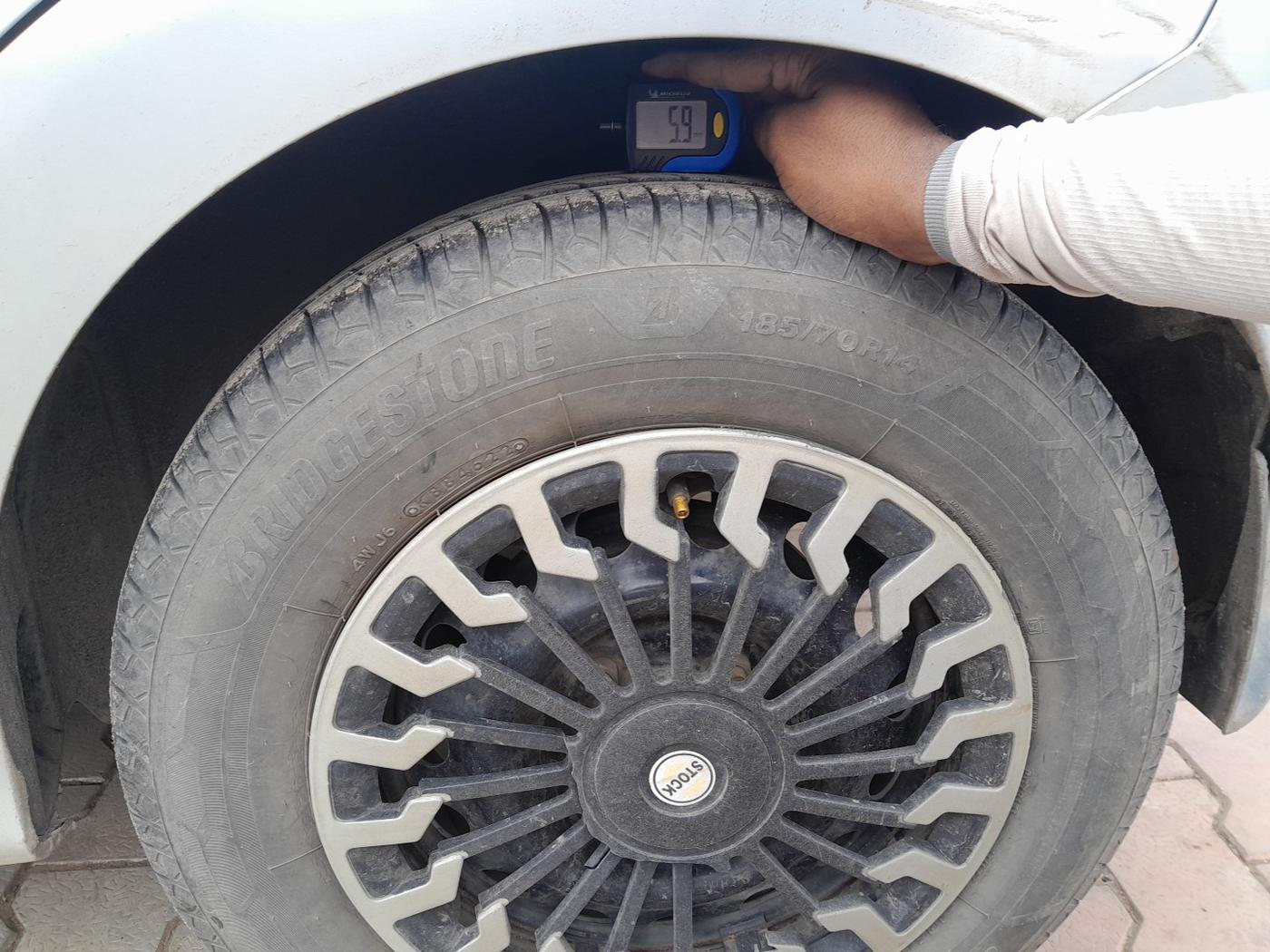 2018 Ford New Figo TREND 1.5L DIESEL, Diesel, Manual, 1,36,000 km, tyre