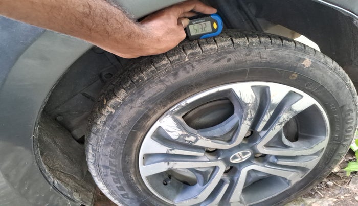 2022 Tata TIGOR XZ PLUS CNG, Petrol, Manual, 79,891 km, tyre