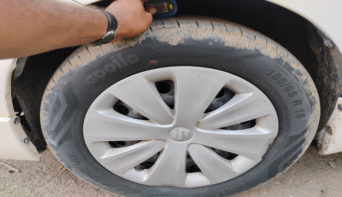 2017 Maruti Ertiga VXI CNG, Petrol, Manual, 58,222 km, tyre