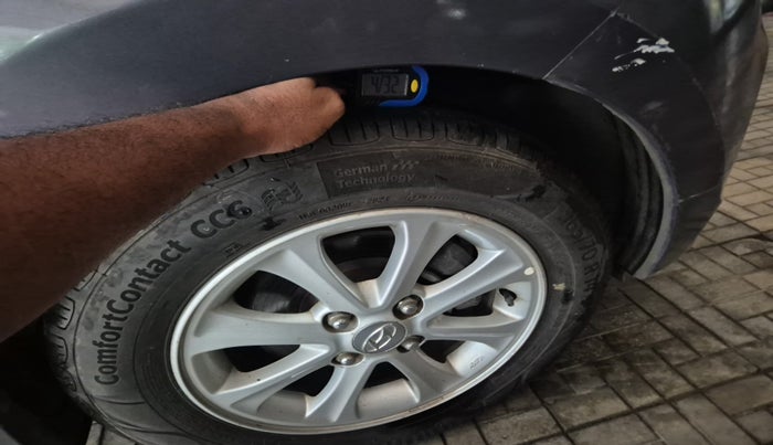 2014 Hyundai Grand i10 ASTA AT 1.2 KAPPA VTVT, Petrol, Automatic, 41,051 km, tyre