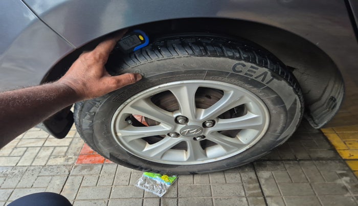 2014 Hyundai Grand i10 ASTA AT 1.2 KAPPA VTVT, Petrol, Automatic, 41,051 km, tyre
