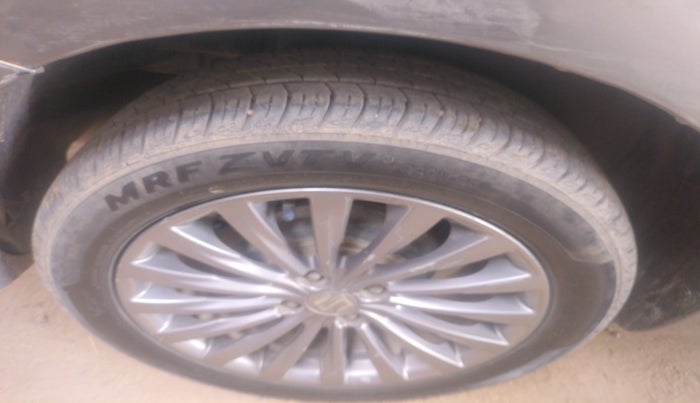 2018 Maruti Ciaz ALPHA DIESEL 1.3, Diesel, Manual, 1,21,843 km, tyre