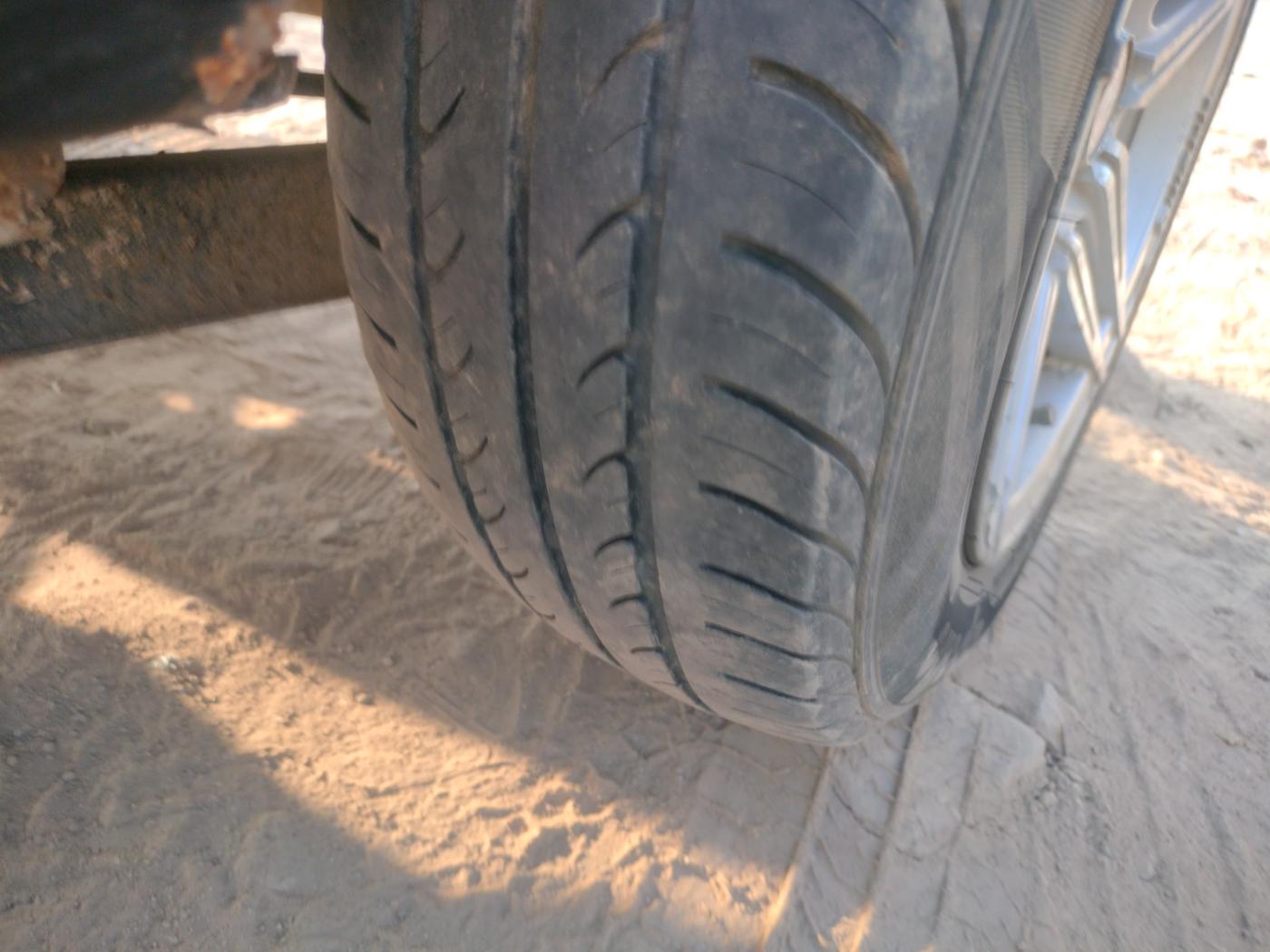 2015 Maruti Alto K10 VXI, Petrol, Manual, 1,25,761 km, tyre