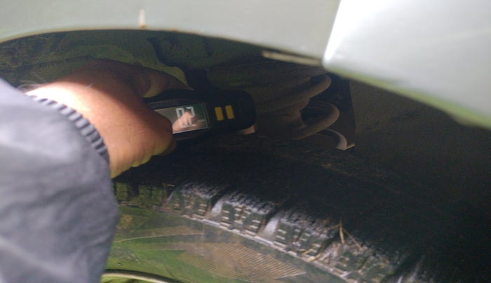 2010 Tata Nano LX, Petrol, Manual, 44,363 km, tyre