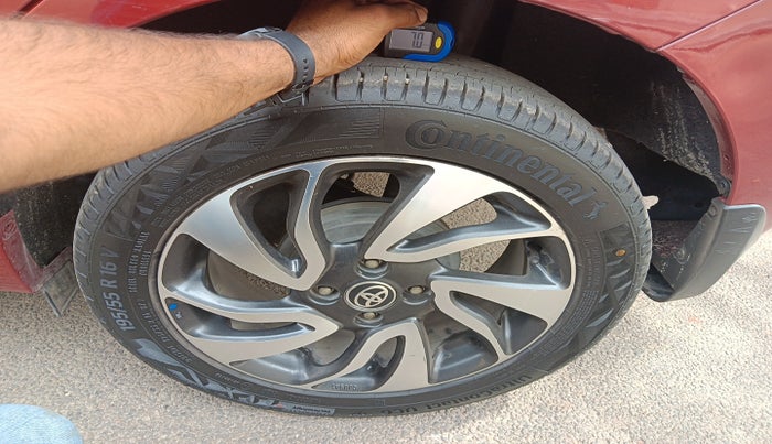 2021 Toyota Glanza G, Petrol, Manual, 55,109 km, tyre