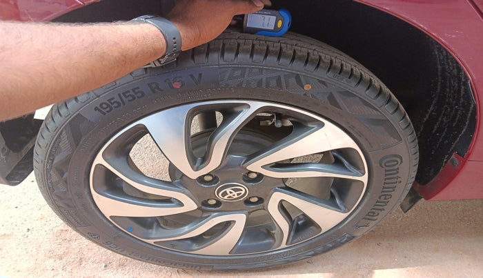 2021 Toyota Glanza G, Petrol, Manual, 55,109 km, tyre