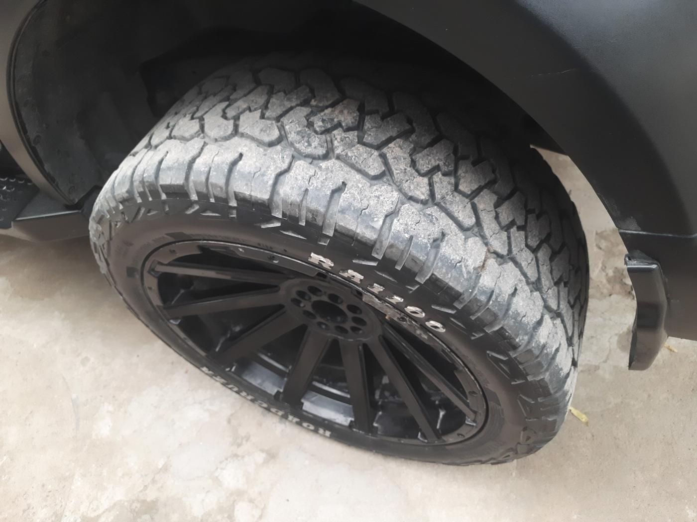 2021 Mahindra Thar LX PETROL HT 4WD AT, Petrol, Automatic, 68,880 km, tyre