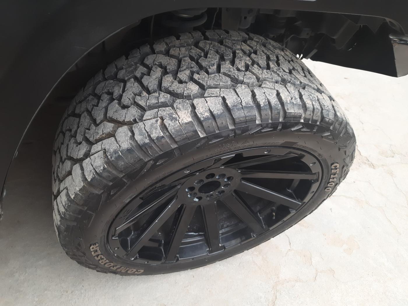 2021 Mahindra Thar LX PETROL HT 4WD AT, Petrol, Automatic, 68,880 km, tyre