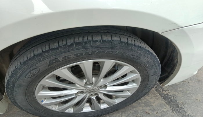 2021 Maruti Ciaz DELTA 1.5 SHVS MT PETROL, Petrol, Manual, 1,00,350 km, tyre