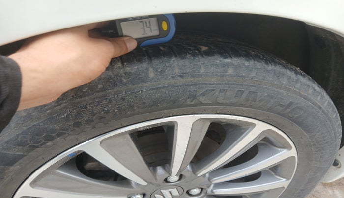 2022 Maruti Ciaz ALPHA  AT 1.5 SHVS PETROL, Petrol, Automatic, 43,963 km, tyre