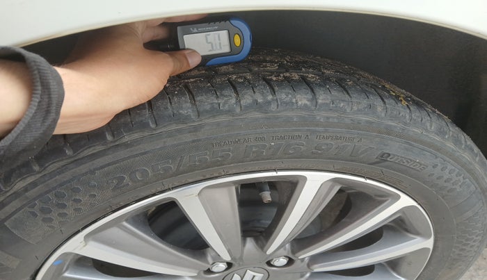 2022 Maruti Ciaz ALPHA  AT 1.5 SHVS PETROL, Petrol, Automatic, 43,963 km, tyre