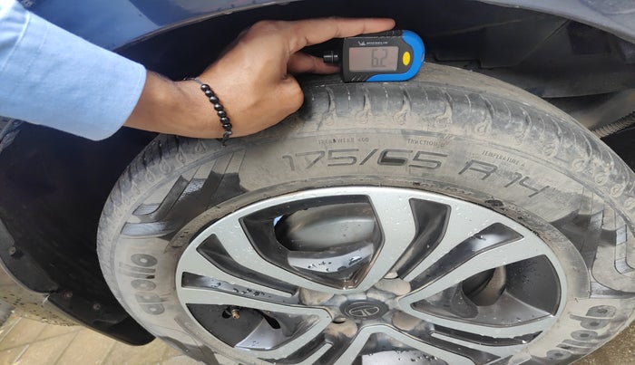 2024 Tata TIGOR XZA Plus iCNG , Petrol, Automatic, 16,576 km, tyre