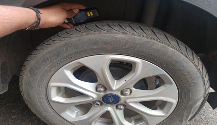 2018 Ford Figo Aspire TITANIUM 1.2 PETROL, Petrol, Manual, 34,625 km, tyre