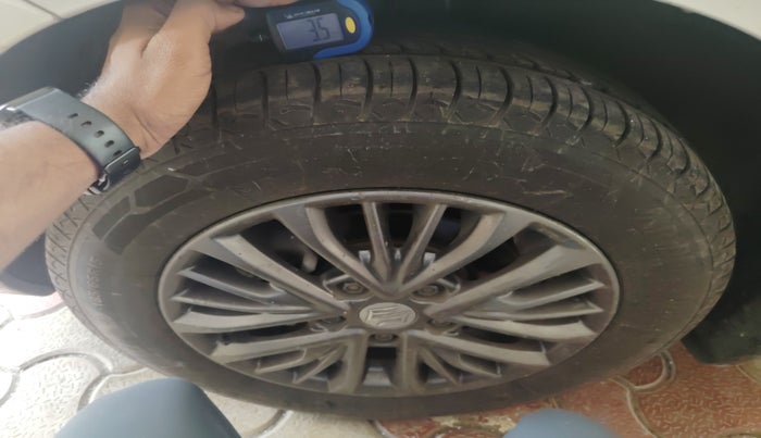 2021 Maruti Ertiga VXI CNG, Petrol, Manual, 87,835 km, tyre