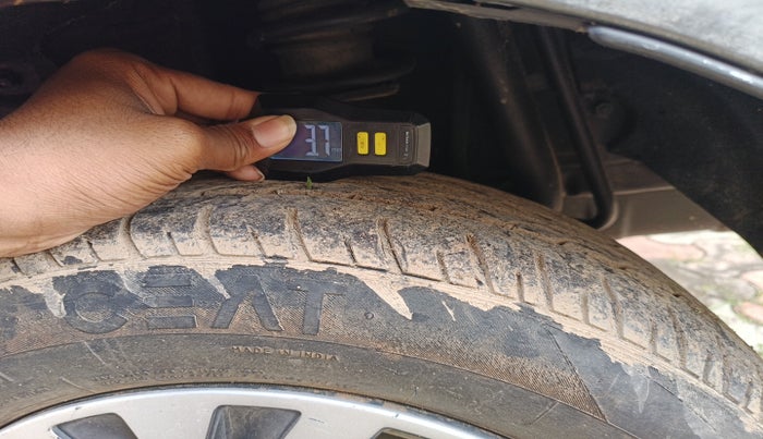 2022 Tata TIGOR XZ PLUS CNG, Petrol, Manual, 91,621 km, tyre