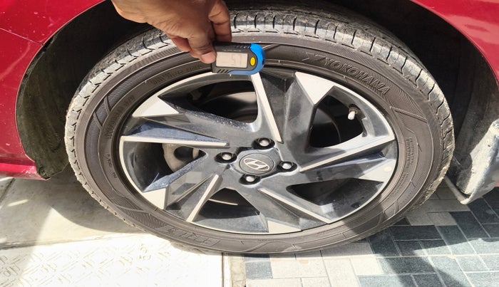 2020 Hyundai Verna SX (O) 1.0 TURBO DCT, Petrol, Automatic, 42,848 km, tyre