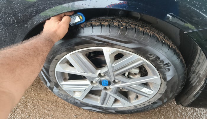 2023 Hyundai Verna SX(O) 1.5 MPI IVT , Petrol, Automatic, 3,115 km, tyre