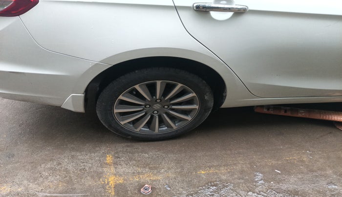 2022 Maruti Ciaz ALPHA  AT 1.5 SHVS PETROL, Petrol, Automatic, 21,749 km, tyre