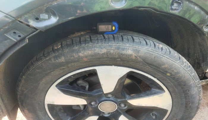 2018 Tata NEXON XZA PLUS PETROL DUAL TONE, Petrol, Automatic, 60,619 km, tyre