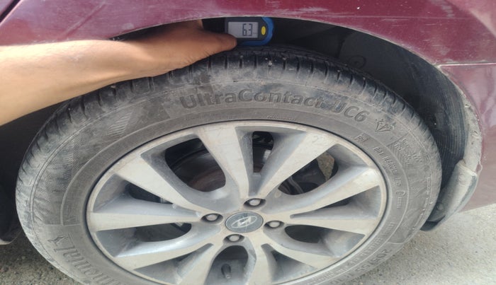 2014 Hyundai Verna FLUIDIC 1.6 CRDI SX OPT AT, Diesel, Automatic, 91,810 km, tyre