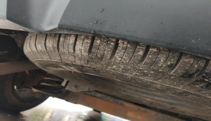 2021 Tata Harrier XZA PLUS 2.0L DARK EDITION, Diesel, Automatic, 1,47,609 km, tyre