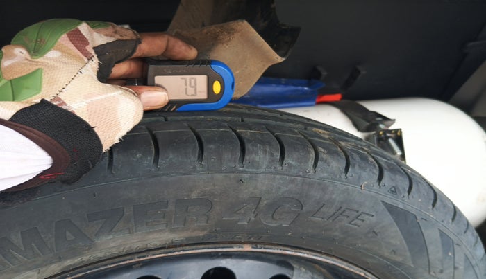 2018 Maruti Celerio VXI CNG, Petrol, Manual, 1,33,446 km, tyre
