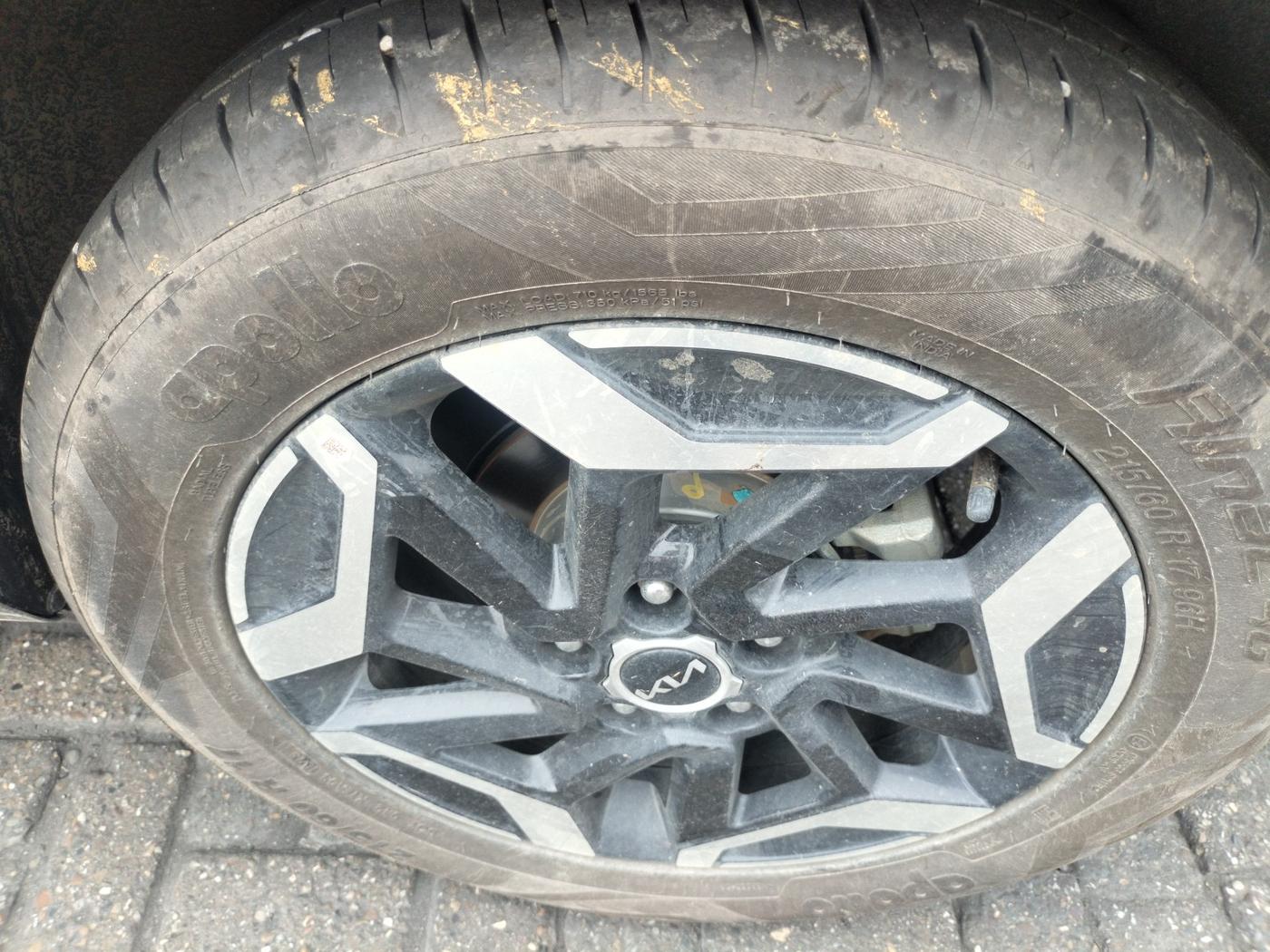 2025 KIA SELTOS HTX IVT, Petrol, Automatic, 2,220 km, tyre