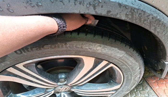 2021 MG ASTOR SHARP 1.5 CVT IVORY, Petrol, Automatic, 11,800 km, tyre