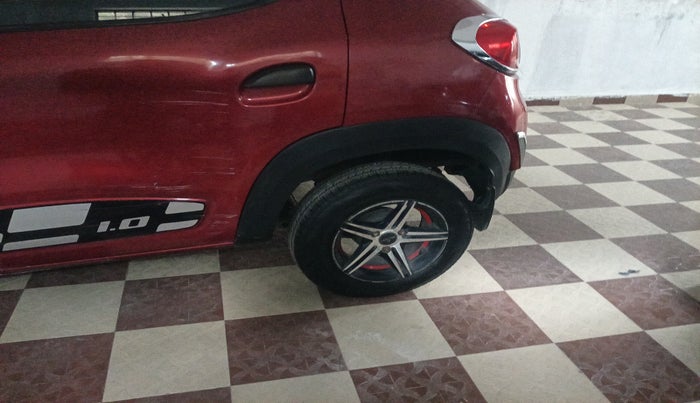 2017 Renault Kwid RXT 1.0 AMT, Petrol, Automatic, 73,295 km, tyre
