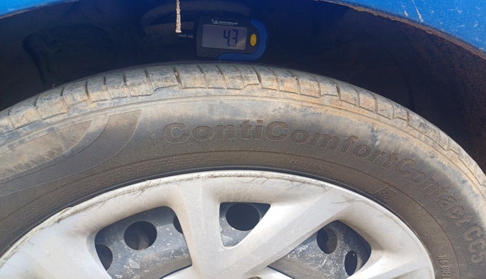 2017 Hyundai Grand i10 SPORTZ (O) 1.2 KAPPA VTVT, Petrol, Manual, 69,805 km, tyre