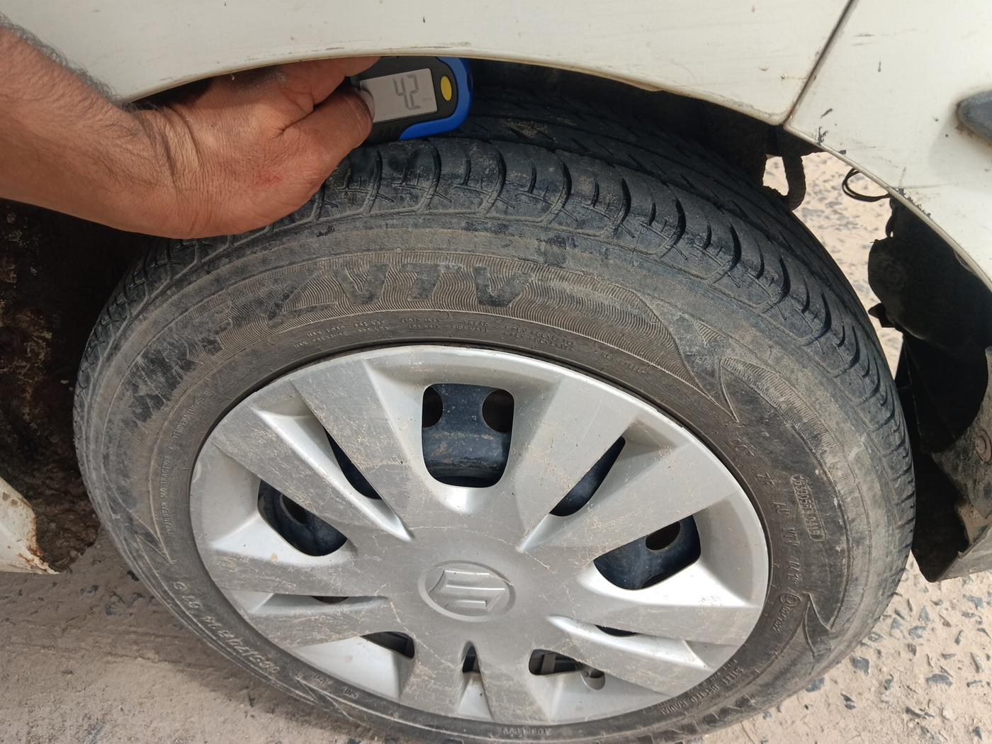 2015 Maruti Celerio VXI, Petrol, Manual, 78,260 km, tyre