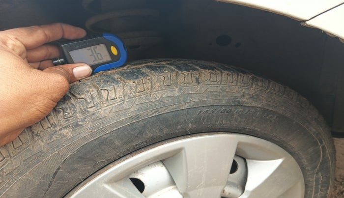 2013 Maruti Wagon R 1.0 LXI, Petrol, Manual, 84,240 km, tyre
