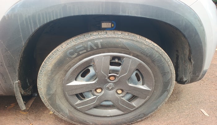 2018 Renault Kwid RXT 1.0 (O), Petrol, Manual, 13,588 km, tyre